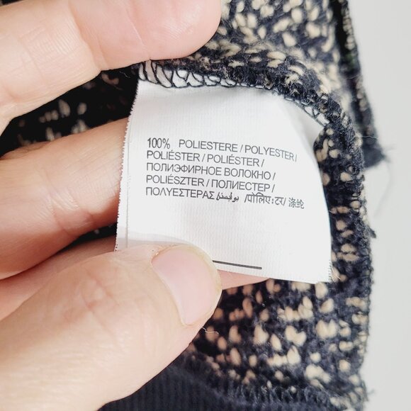 OVS Women's Green Black Camo Ribbed Cuffs Lightweight Full-Zip Bomber Jacket SzL - Picture 8 of 11